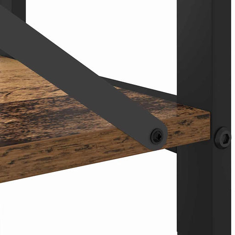 vidaXL Bookcase Old wood 40 x 30 x 48.5 cm Engineered wood