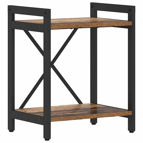 vidaXL Bookcase Old wood 40 x 30 x 48.5 cm Engineered wood