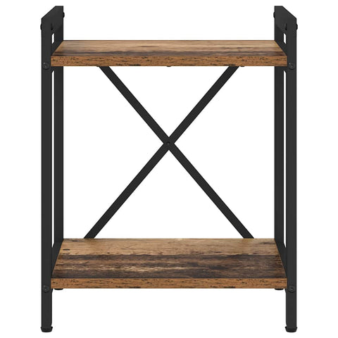 vidaXL Bookcase Old wood 40 x 30 x 48.5 cm Engineered wood