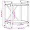 vidaXL Bookcase Old wood 40 x 30 x 48.5 cm Engineered wood