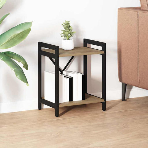 vidaXL Bookcase Artisan oak 40 x 30 x 48.5 cm Engineered wood