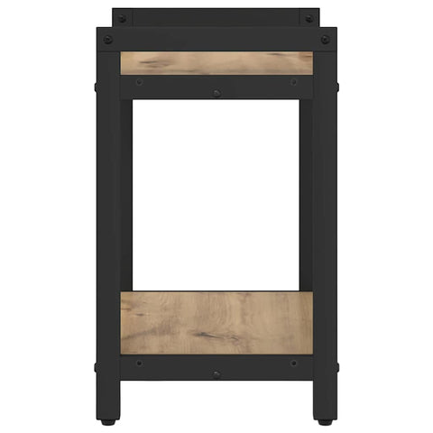 vidaXL Bookcase Artisan oak 40 x 30 x 48.5 cm Engineered wood