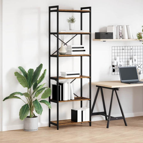 vidaXL Bookcase Old wood 60 x 30 x 188 cm Old wood