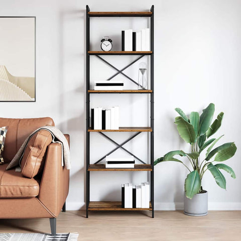 vidaXL Bookcase Old wood 60 x 30 x 188 cm Old wood