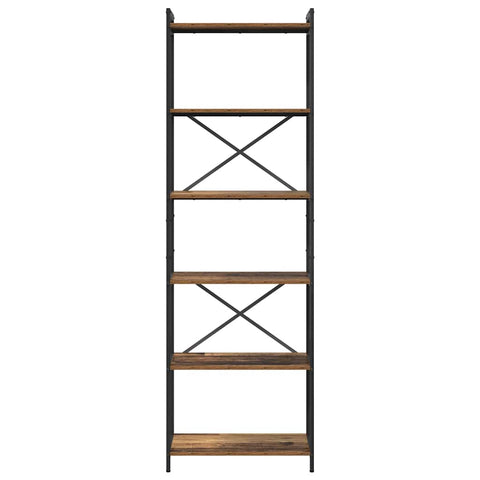 vidaXL Bookcase Old wood 60 x 30 x 188 cm Old wood