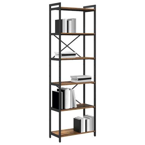 vidaXL Bookcase Old wood 60 x 30 x 188 cm Old wood