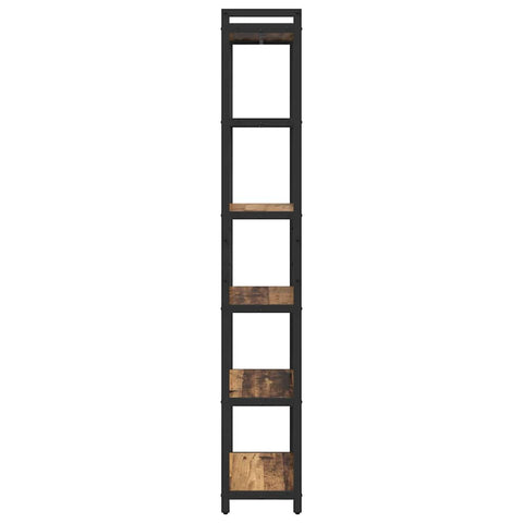vidaXL Bookcase Old wood 60 x 30 x 188 cm Old wood