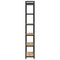 vidaXL Bookcase Artisan oak 60 x 30 x 188 cm Artisan oak finish