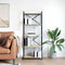 vidaXL Bookcase Sonoma oak 60 x 30 x 153 cm Engineered wood
