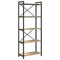 vidaXL Bookcase Sonoma oak 60 x 30 x 153 cm Engineered wood
