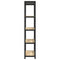 vidaXL Bookcase Sonoma oak 60 x 30 x 153 cm Engineered wood