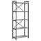 vidaXL Bookcase Grey sonoma 60 x 30 x 153 cm Engineered wood