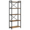 vidaXL Bookcase Old wood 60 x 30 x 153 cm Engineered wood