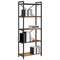 vidaXL Bookcase Old wood 60 x 30 x 153 cm Engineered wood