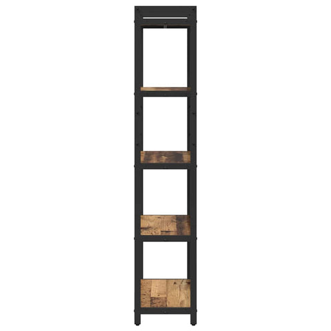 vidaXL Bookcase Old wood 60 x 30 x 153 cm Engineered wood