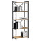 vidaXL Bookcase Artisan oak 60 x 30 x 153 cm Engineered wood