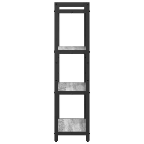 vidaXL Bookcase Grey sonoma 60 x 30 x 118 cm Engineered wood
