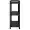 vidaXL Bookcase Black oak 60 x 30 x 83 cm Engineered wood