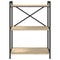 vidaXL Bookcase Sonoma oak 60 x 30 x 83 cm Engineered wood