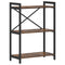 vidaXL Bookcase Smoked oak 60 x 30 x 83 cm Engineered wood