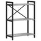 vidaXL Bookcase Grey sonoma 60 x 30 x 83 cm Engineered wood