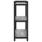 vidaXL Bookcase Grey sonoma 60 x 30 x 83 cm Engineered wood