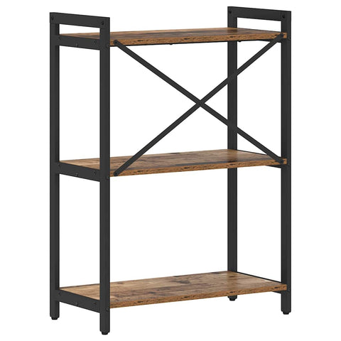 vidaXL Bookcase Old wood 60 x 30 x 83 cm Engineered wood