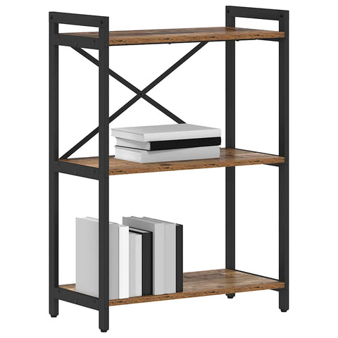 vidaXL Bookcase Old wood 60 x 30 x 83 cm Engineered wood