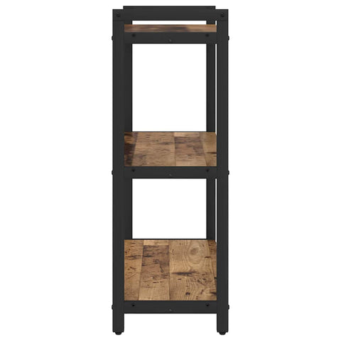 vidaXL Bookcase Old wood 60 x 30 x 83 cm Engineered wood