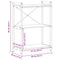vidaXL Bookcase Old wood 60 x 30 x 83 cm Engineered wood