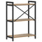 vidaXL Bookcase Artisan oak 60 x 30 x 83 cm Engineered wood