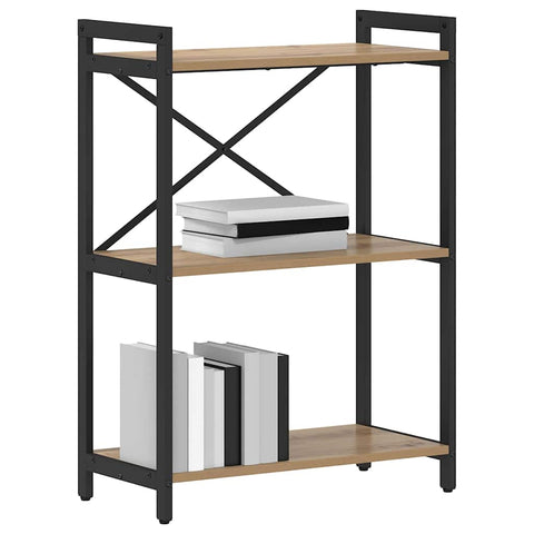 vidaXL Bookcase Artisan oak 60 x 30 x 83 cm Engineered wood