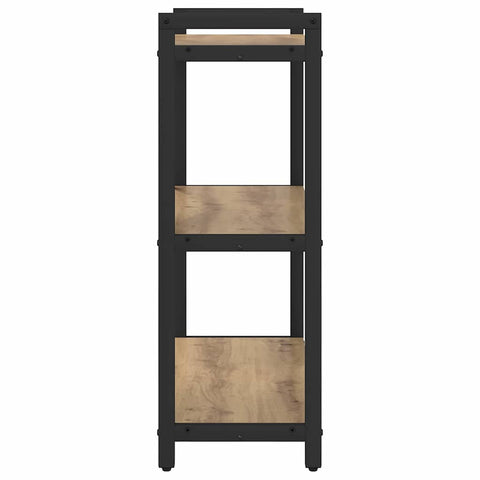 vidaXL Bookcase Artisan oak 60 x 30 x 83 cm Engineered wood