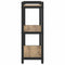 vidaXL Bookcase Artisan oak 60 x 30 x 83 cm Engineered wood