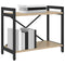 vidaXL Bookcase Sonoma oak 60 x 30 x 48.5 cm Engineered wood
