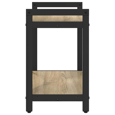vidaXL Bookcase Sonoma oak 60 x 30 x 48.5 cm Engineered wood