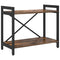 vidaXL Bookcase Smoked oak 60 x 30 x 48.5 cm Engineered wood