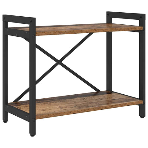 vidaXL Bookcase Old wood 60 x 30 x 48.5 cm Engineered wood
