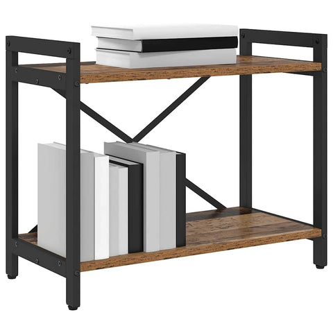 vidaXL Bookcase Old wood 60 x 30 x 48.5 cm Engineered wood