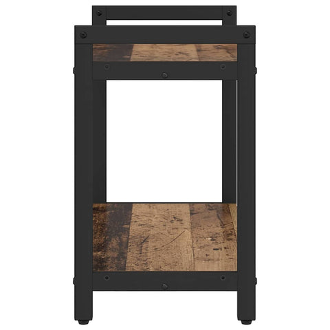 vidaXL Bookcase Old wood 60 x 30 x 48.5 cm Engineered wood