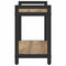 vidaXL Bookcase Artisan oak 60 x 30 x 48.5 cm MDF, Steel