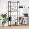 vidaXL Bookcase Sonoma oak 80 x 30 x 188 cm Engineered wood
