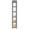 vidaXL Bookcase Sonoma oak 80 x 30 x 188 cm Engineered wood