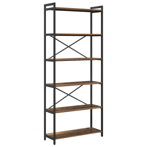 vidaXL Bookcase Old wood 80 x 30 x 188 cm Engineered wood