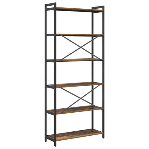 vidaXL Bookcase Old wood 80 x 30 x 188 cm Engineered wood