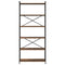 vidaXL Bookcase Old wood 80 x 30 x 188 cm Engineered wood