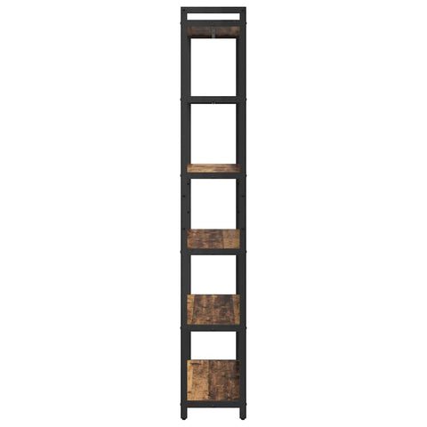 vidaXL Bookcase Old wood 80 x 30 x 188 cm Engineered wood