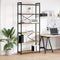 vidaXL Bookcase Artisan oak 80 x 30 x 188 cm Engineered wood