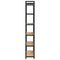 vidaXL Bookcase Artisan oak 80 x 30 x 188 cm Engineered wood
