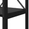 vidaXL Bookcase Black oak 80 x 30 x 153 cm Engineered wood